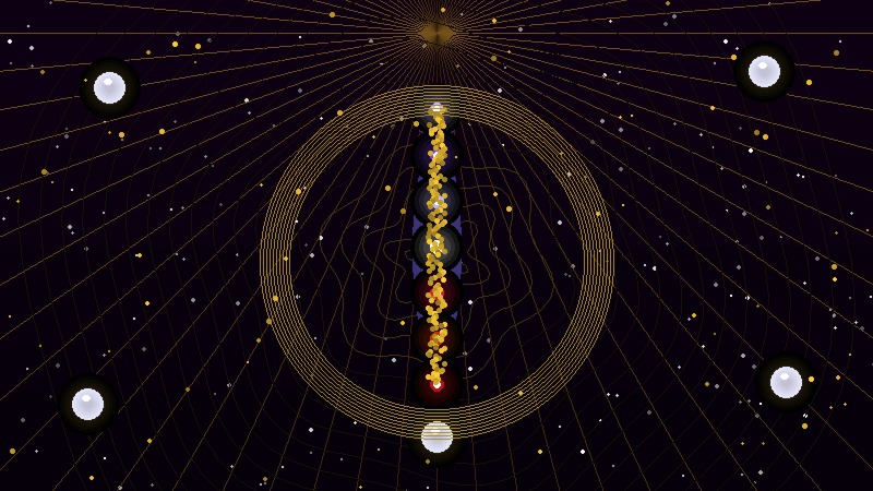 Mystische Fluch-Symptome erkennen - Person mit dunklen Energiefesseln und goldenem Schutzlicht, spirituelle Diagnose einer Verwünschung